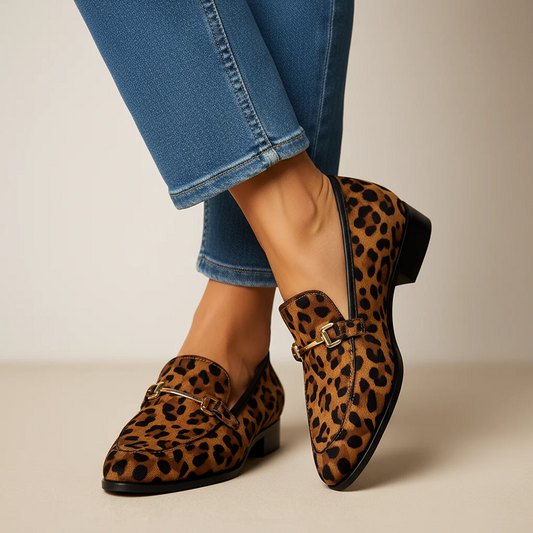 DOUCE | MOCASINES LEOPARDO ELEGANTES