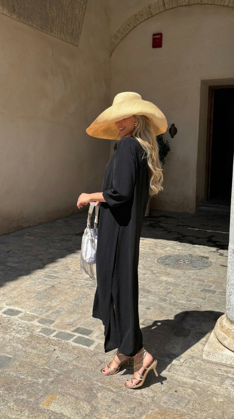 GAMA | VESTIDO LARGO MIDI