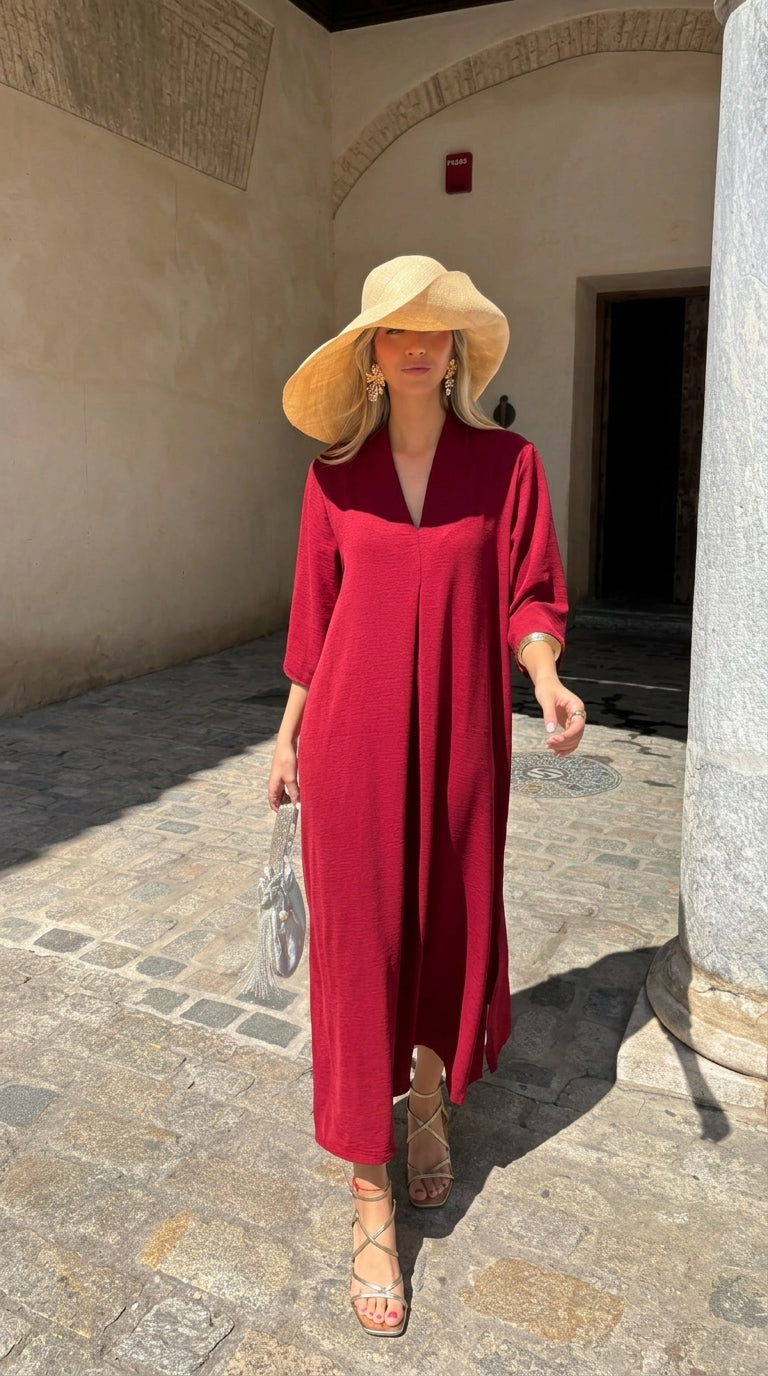 GAMA | VESTIDO LARGO MIDI