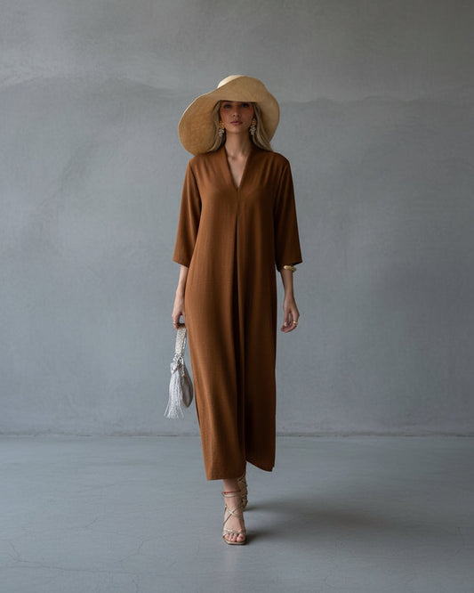 GAMA | VESTIDO LARGO MIDI