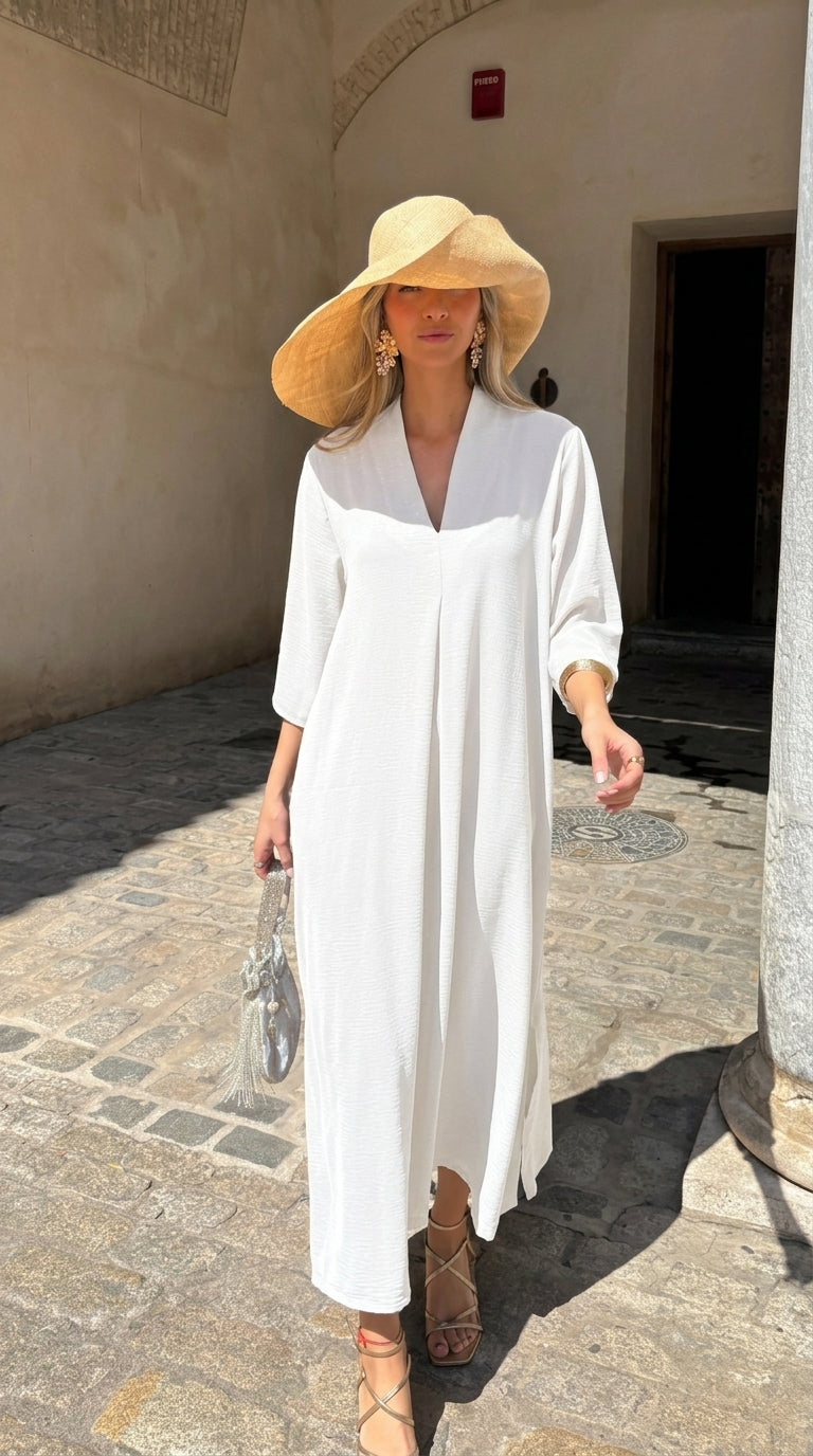 GAMA | VESTIDO LARGO MIDI