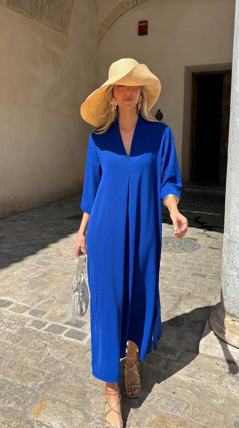 GAMA | VESTIDO LARGO MIDI