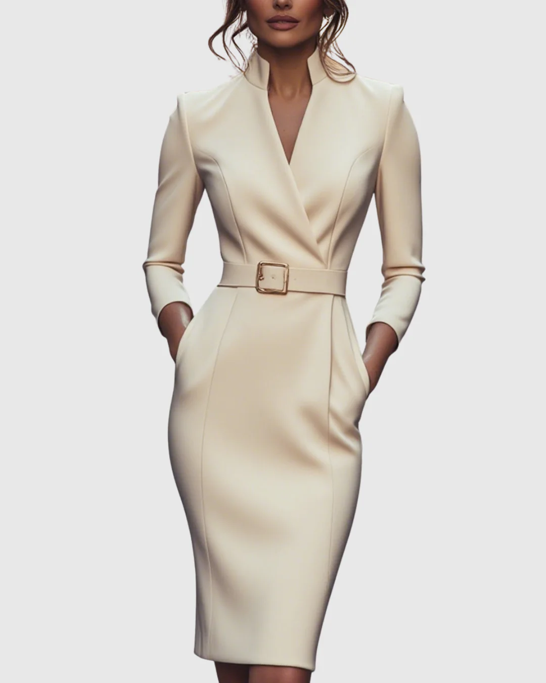 ÉCLAT FEMME | VESTIDO ELEGANTE MIDI