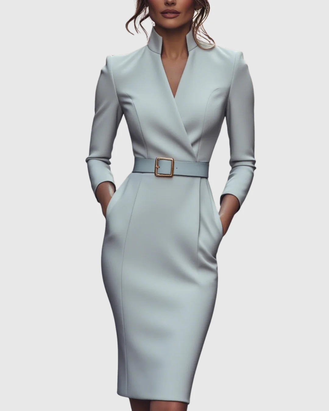 ÉCLAT FEMME | VESTIDO ELEGANTE MIDI