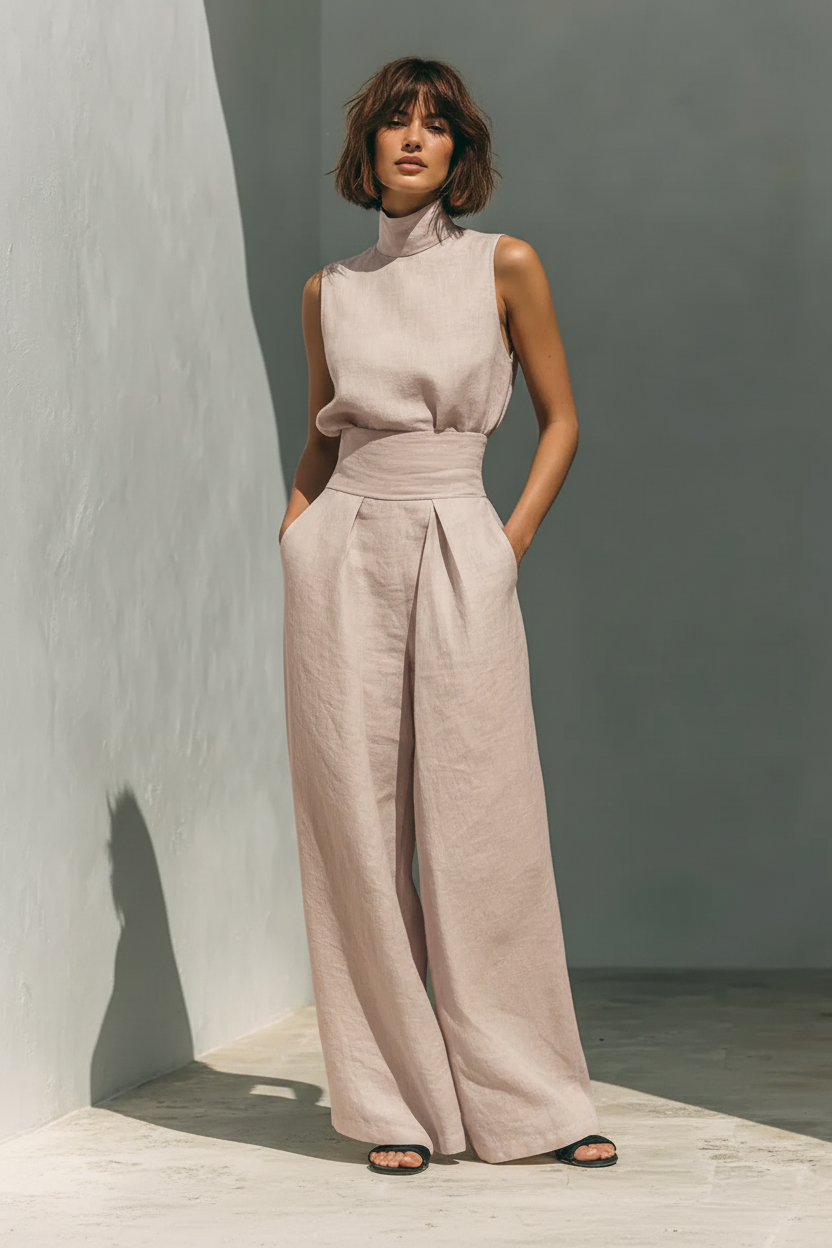 MARGOT | MONO ELEGANTE SIN MANGAS