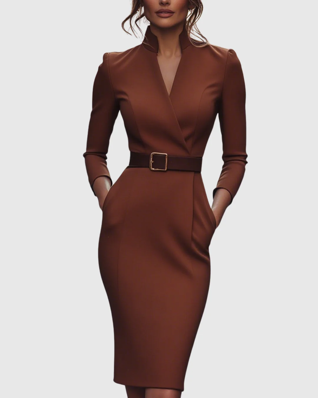 ÉCLAT FEMME | VESTIDO ELEGANTE MIDI