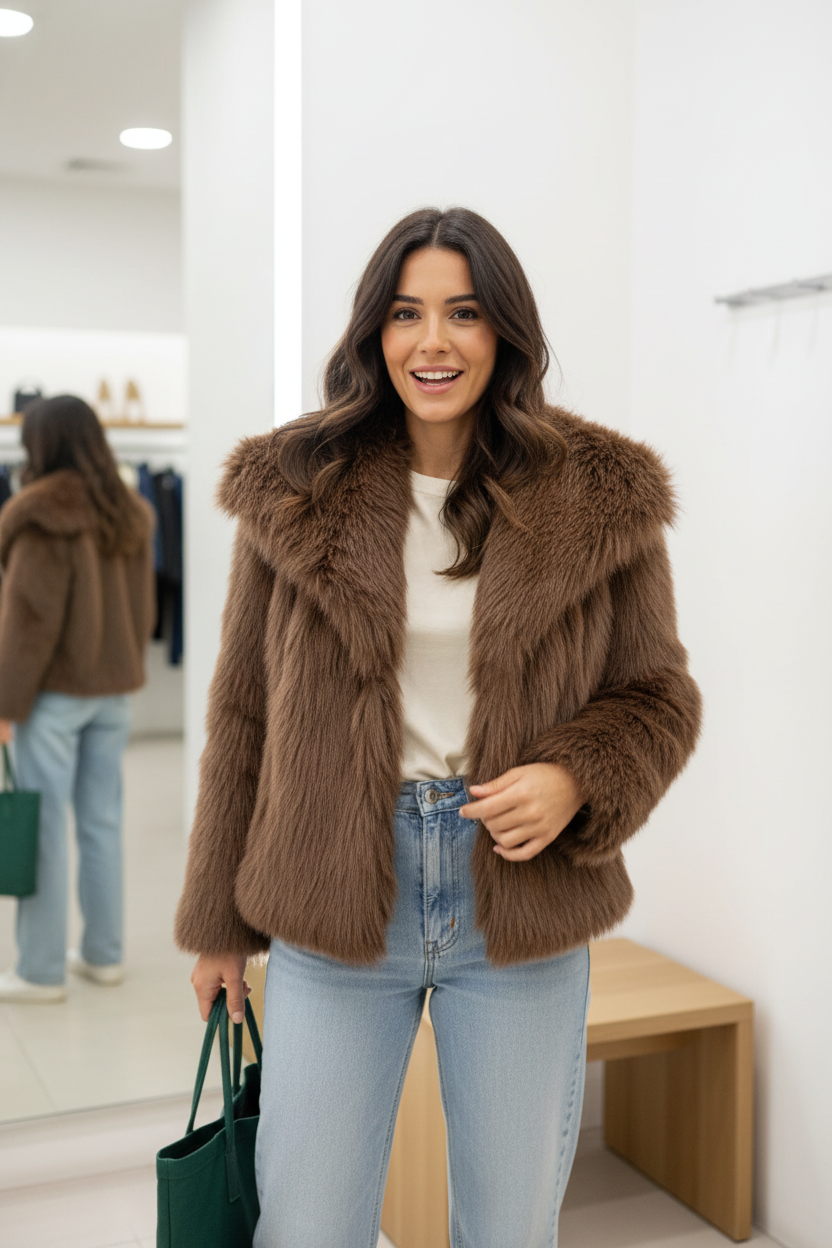 NUIT | ABRIGO KUTE DE PELUCHE