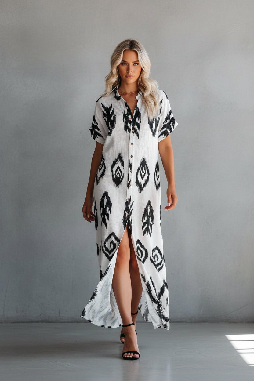 BELLAVÉRA | VESTIDO CAMISERO ELEGANTE