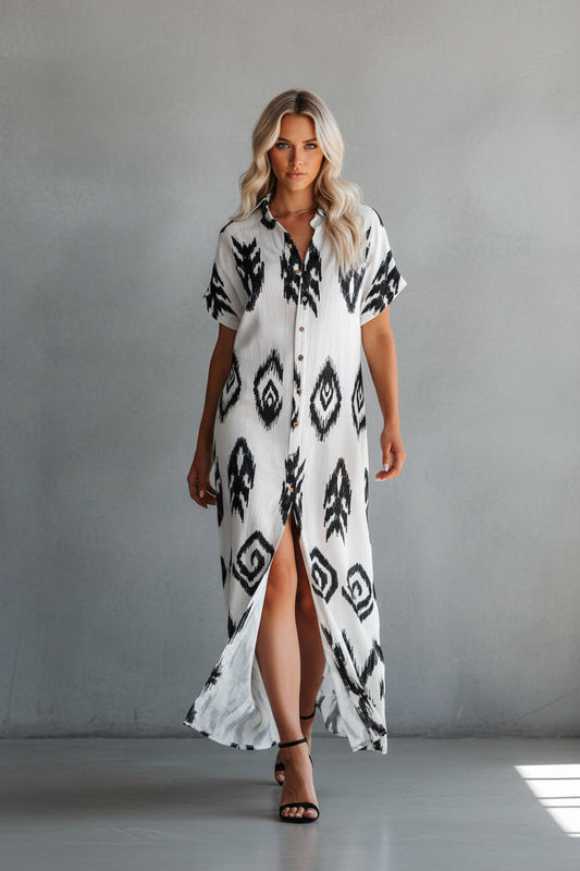 BELLAVÉRA | VESTIDO CAMISERO ELEGANTE