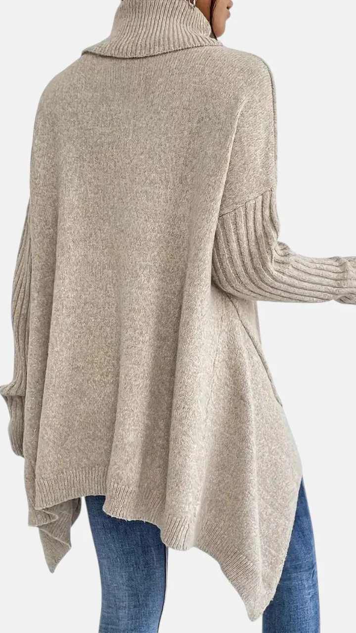 NÉRÉA | SUÉTER OLGADO DE CUELLO ALTO