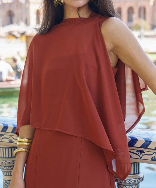 AURA | CAPA TIPO CHALINA ELEGANTE