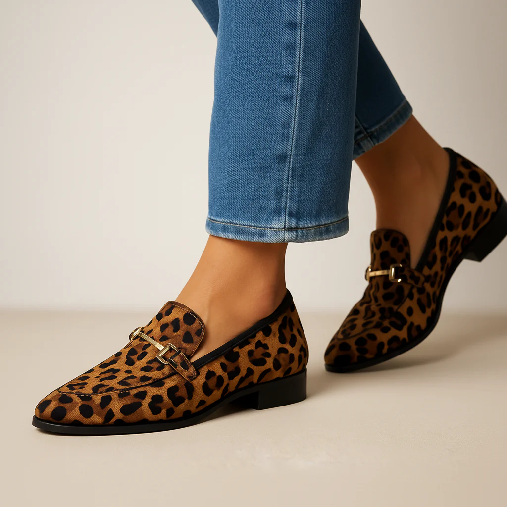 DOUCE | MOCASINES LEOPARDO ELEGANTES
