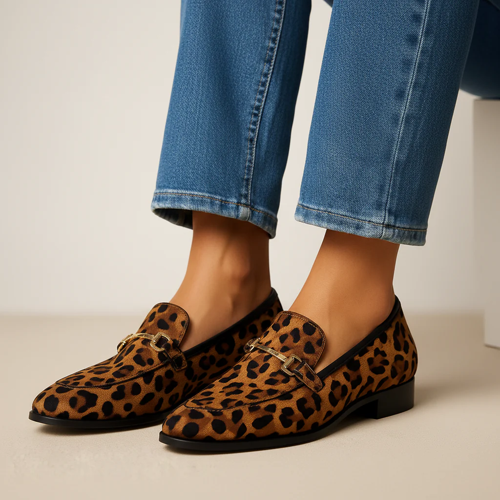 DOUCE | MOCASINES LEOPARDO ELEGANTES