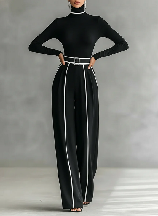 MONTECARLO | CONJUNTO ELEGANTE DE CUELLO ALTO