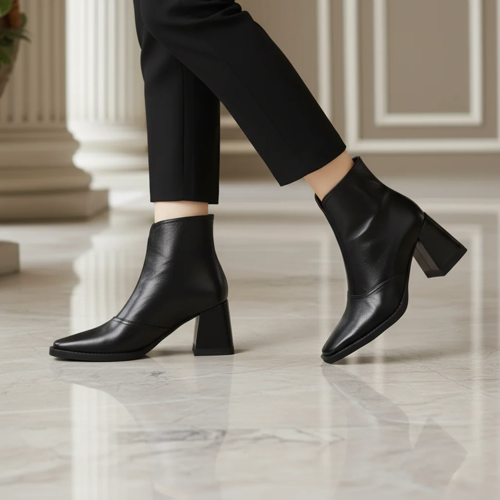 SIENNA | BOTINES DE LUJO DE TACÓN MEDIO