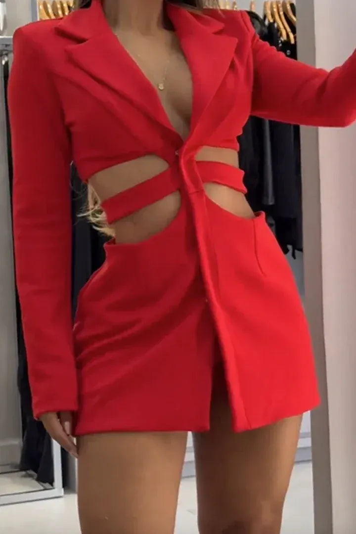 VELVET | VESTIDO ROJO