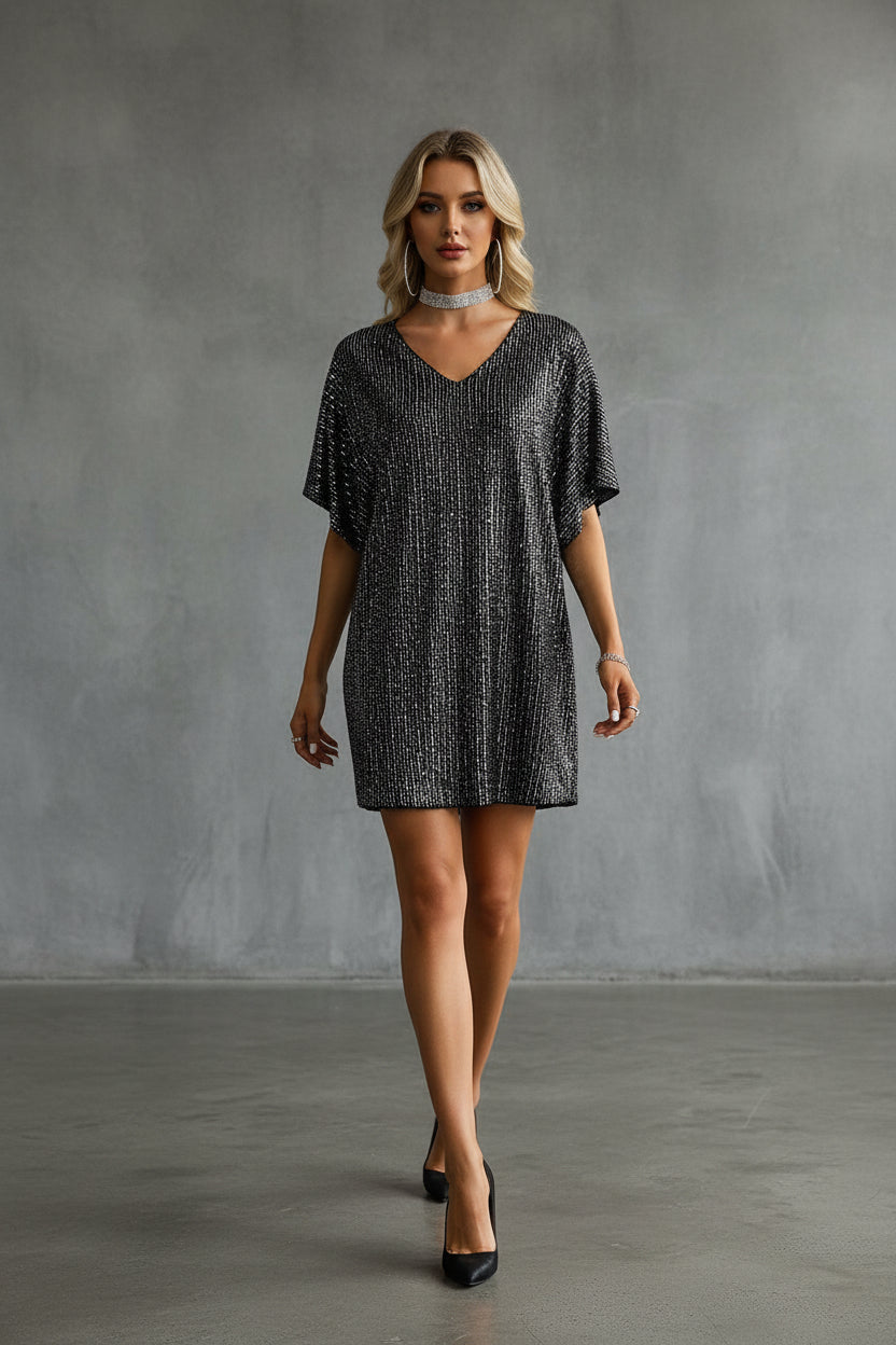 RAVELLA | GLAMUROSO VESTIDO CON BRILLO