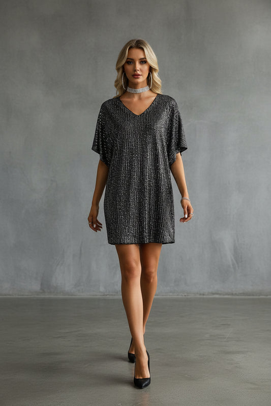 RAVELLA | GLAMUROSO VESTIDO CON BRILLO