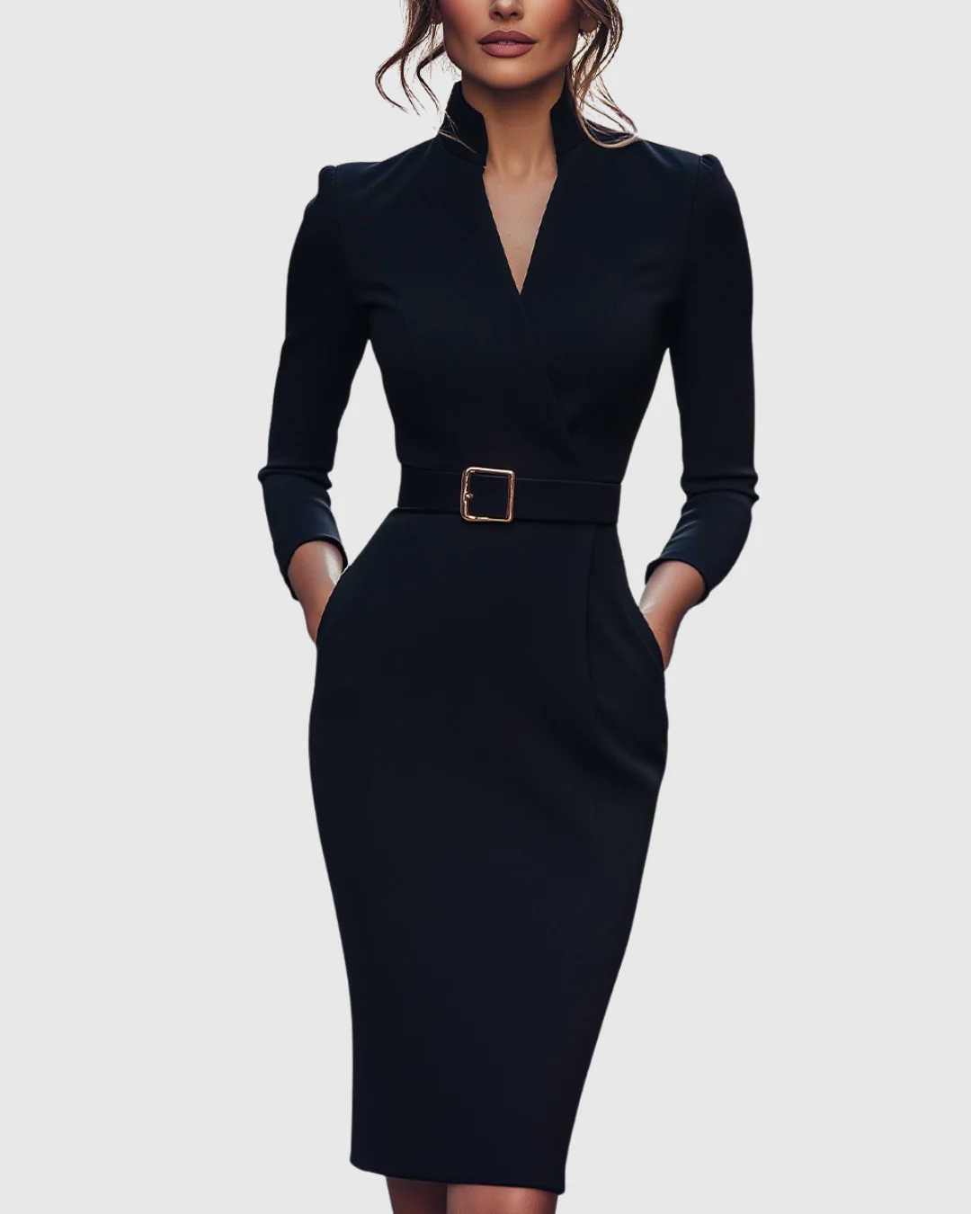 ÉCLAT FEMME | VESTIDO ELEGANTE MIDI