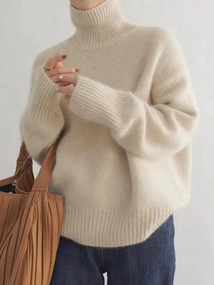VERA | SUÉTER DE CACHEMIRA CUELLO ALTO
