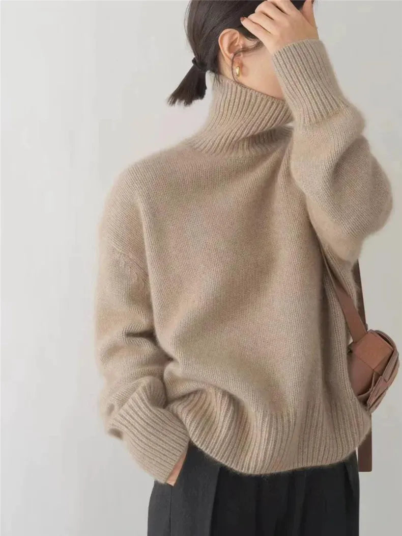 VERA | SUÉTER DE CACHEMIRA CUELLO ALTO