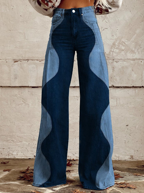 CURVE | PANTALONES RETRO COLOR DÚO