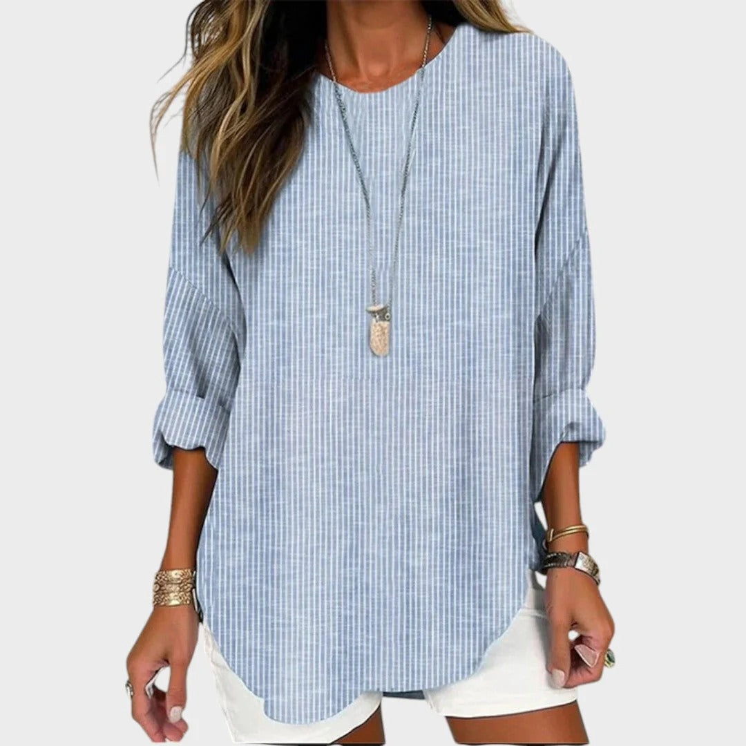 AURORA | BLUSA DE RAYAS