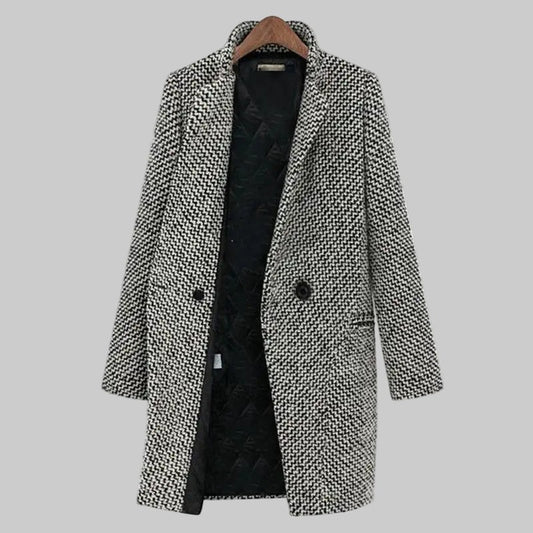 MONROE BICOLOR | ABRIGO LARGO ELEGANTE