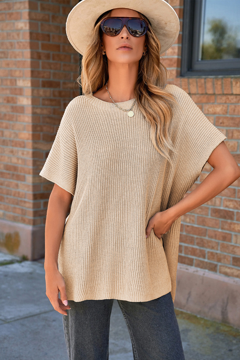IVORY | BLUSA CÓMODA DE PUNTO