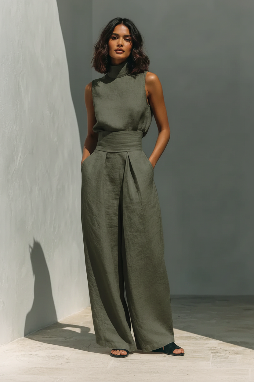 MARGOT | MONO ELEGANTE SIN MANGAS