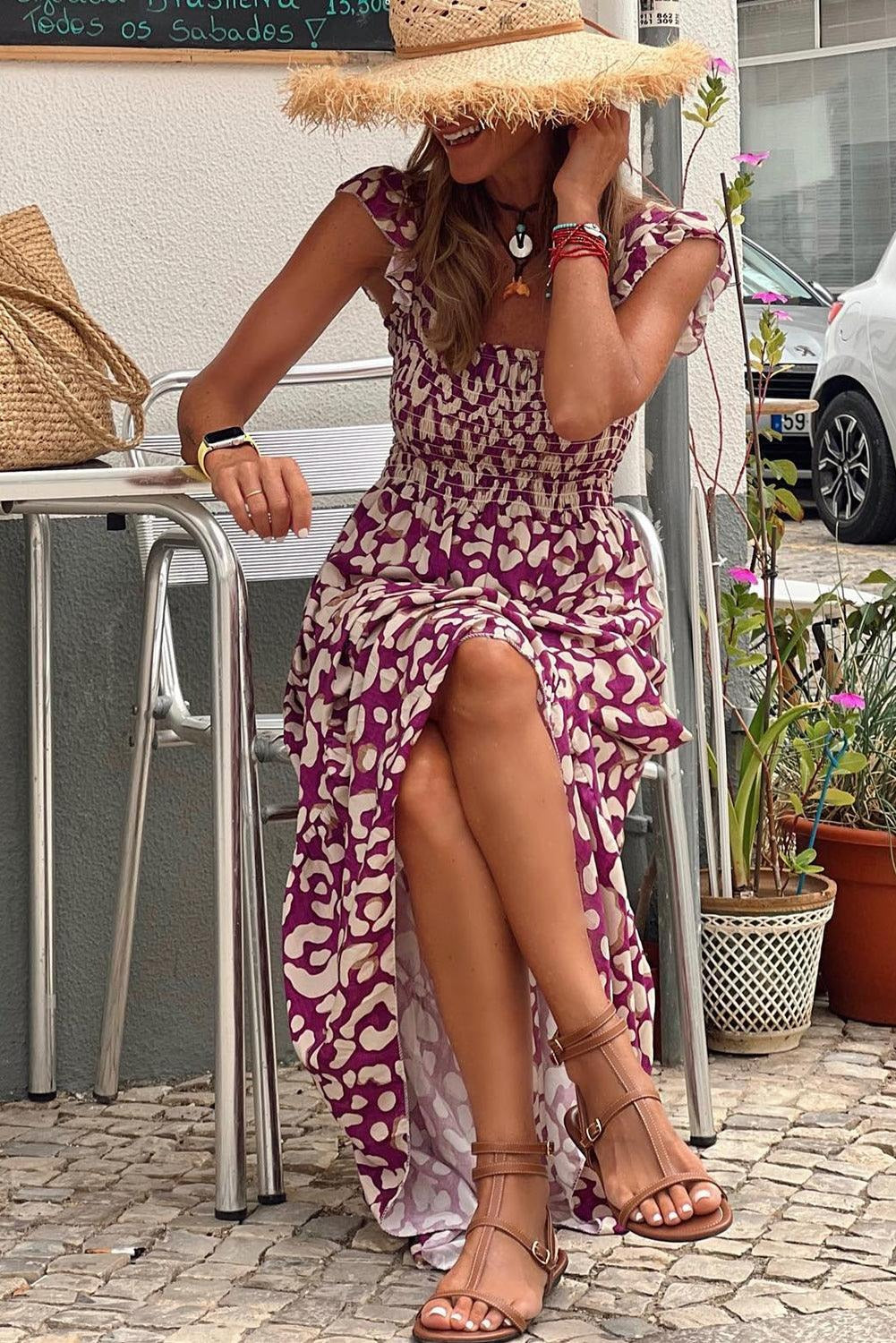 FIORA | VESTIDO LARGO DE CINTURA ALTA