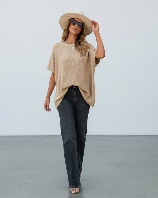 IVORY | BLUSA CÓMODA DE PUNTO