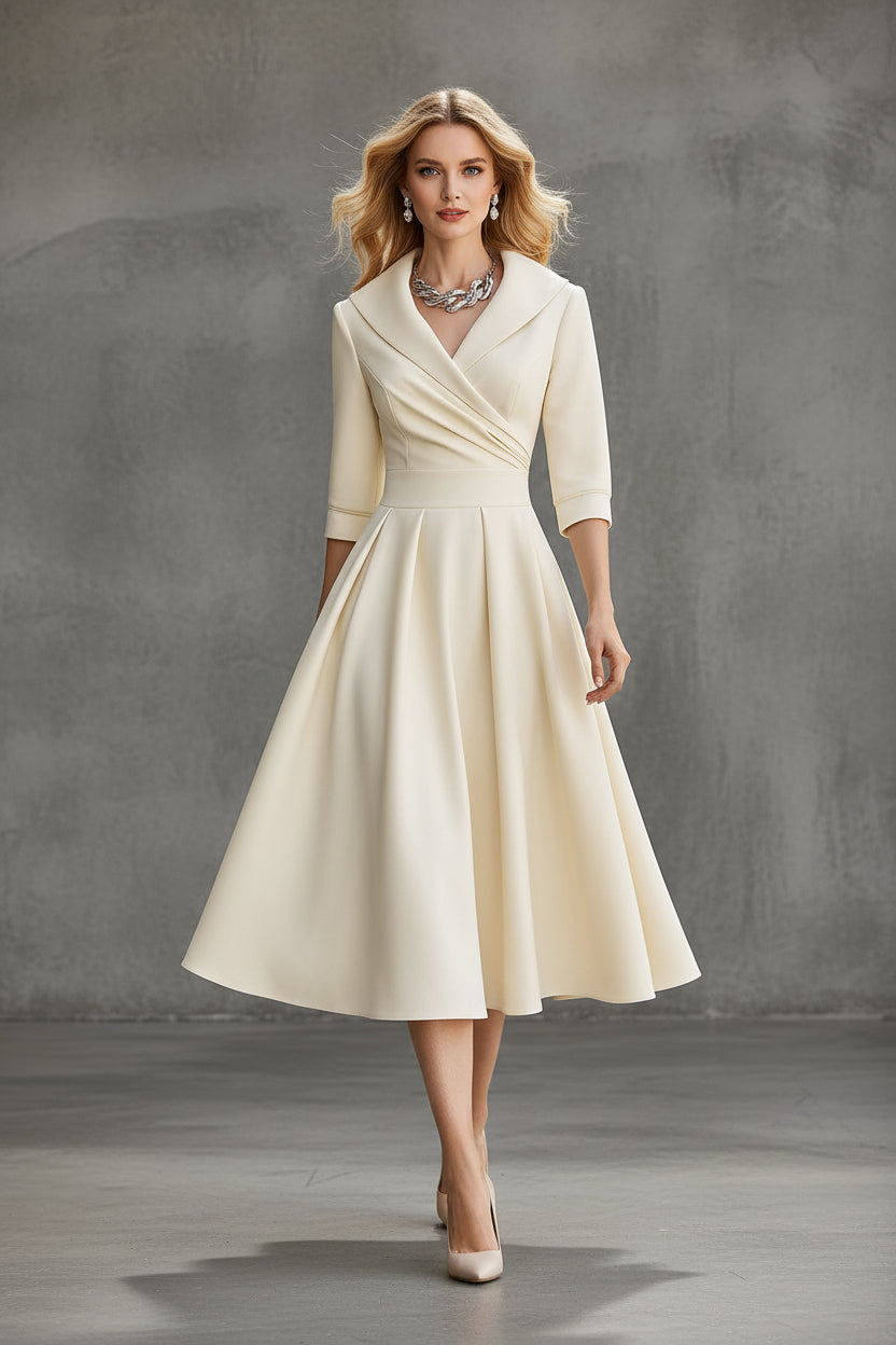 ÉLORA | VESTIDO ELEGANTE MIDI
