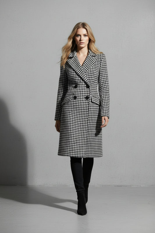 MONROE BICOLOR | ABRIGO LARGO ELEGANTE