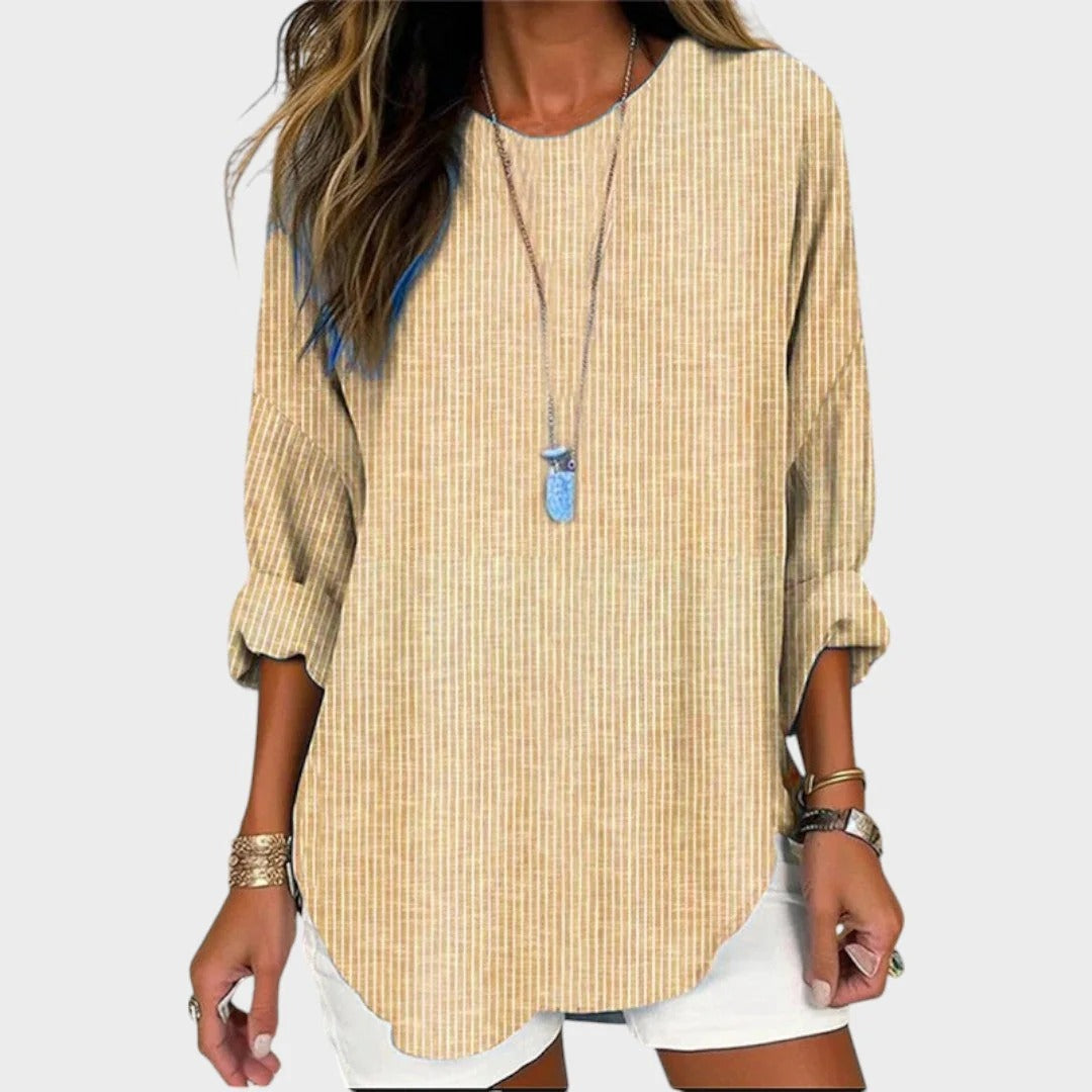 AURORA | BLUSA DE RAYAS