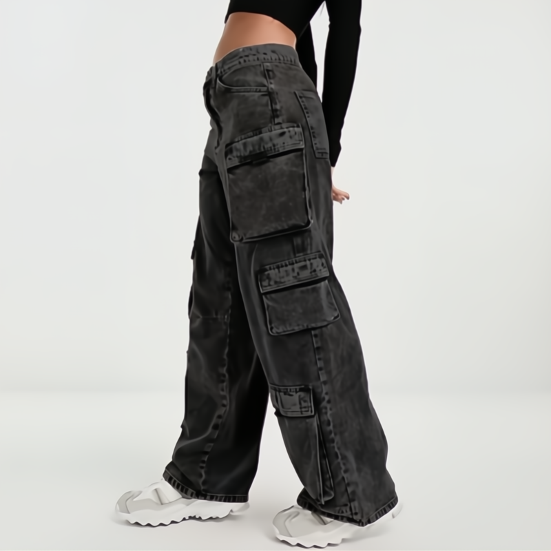 SOLE | PANTALONES ANCHOS ESTILO URBANO