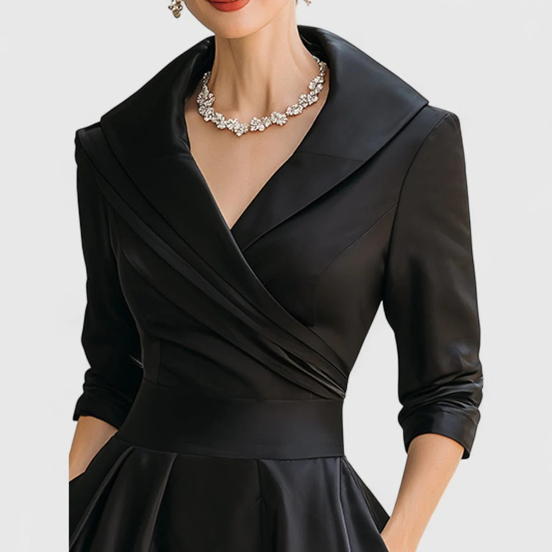 ÉLORA | VESTIDO ELEGANTE MIDI