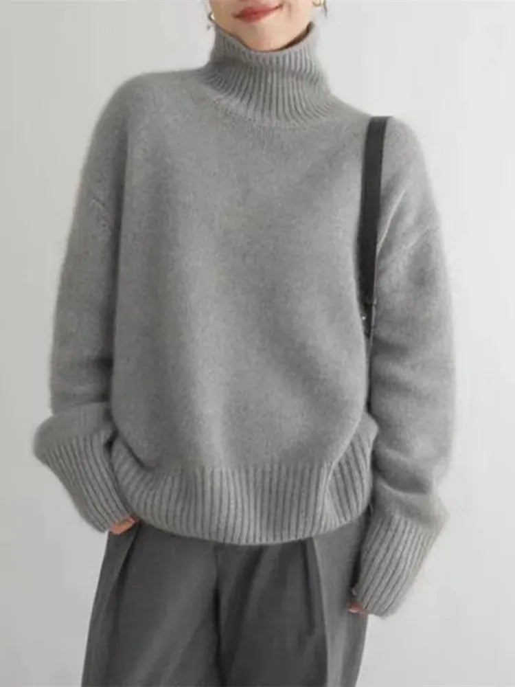 VERA | SUÉTER DE CACHEMIRA CUELLO ALTO